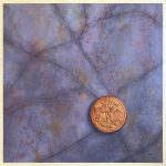 Lost and Found, 16 x 16”, acrylic on cradled birch panel, 2025, $640